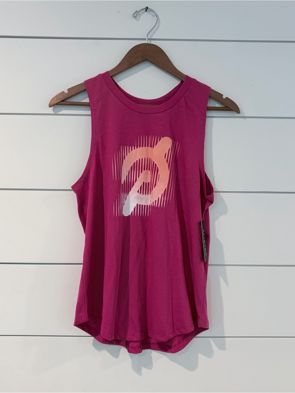 Peloton Pink Studio Tank Athleisure Activewear Barbiecore Medium Mobwife Cycling